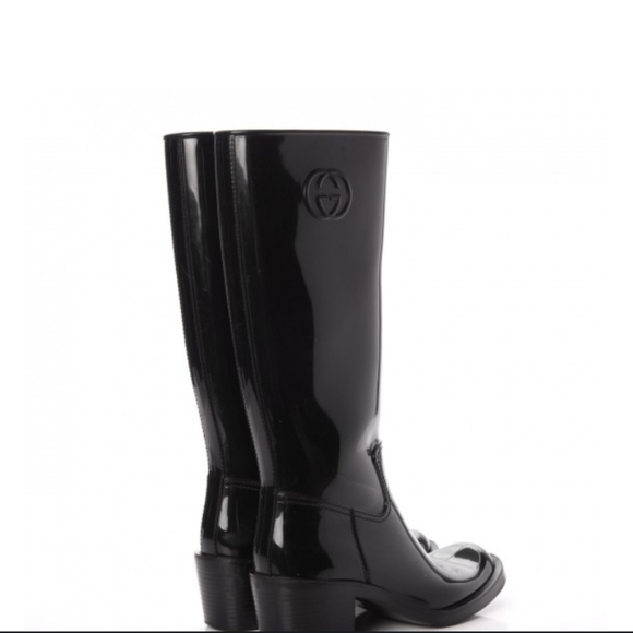 Gucci GG Rain Boots - Picture 2 of 7